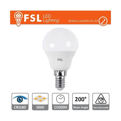 Lampada Sfera - 7,5w 6500k E14 - Foto 1